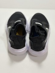 Nike Kids Flex Runner DJ6040 002 Black White Running Shoes Sneakers Size 10.5C