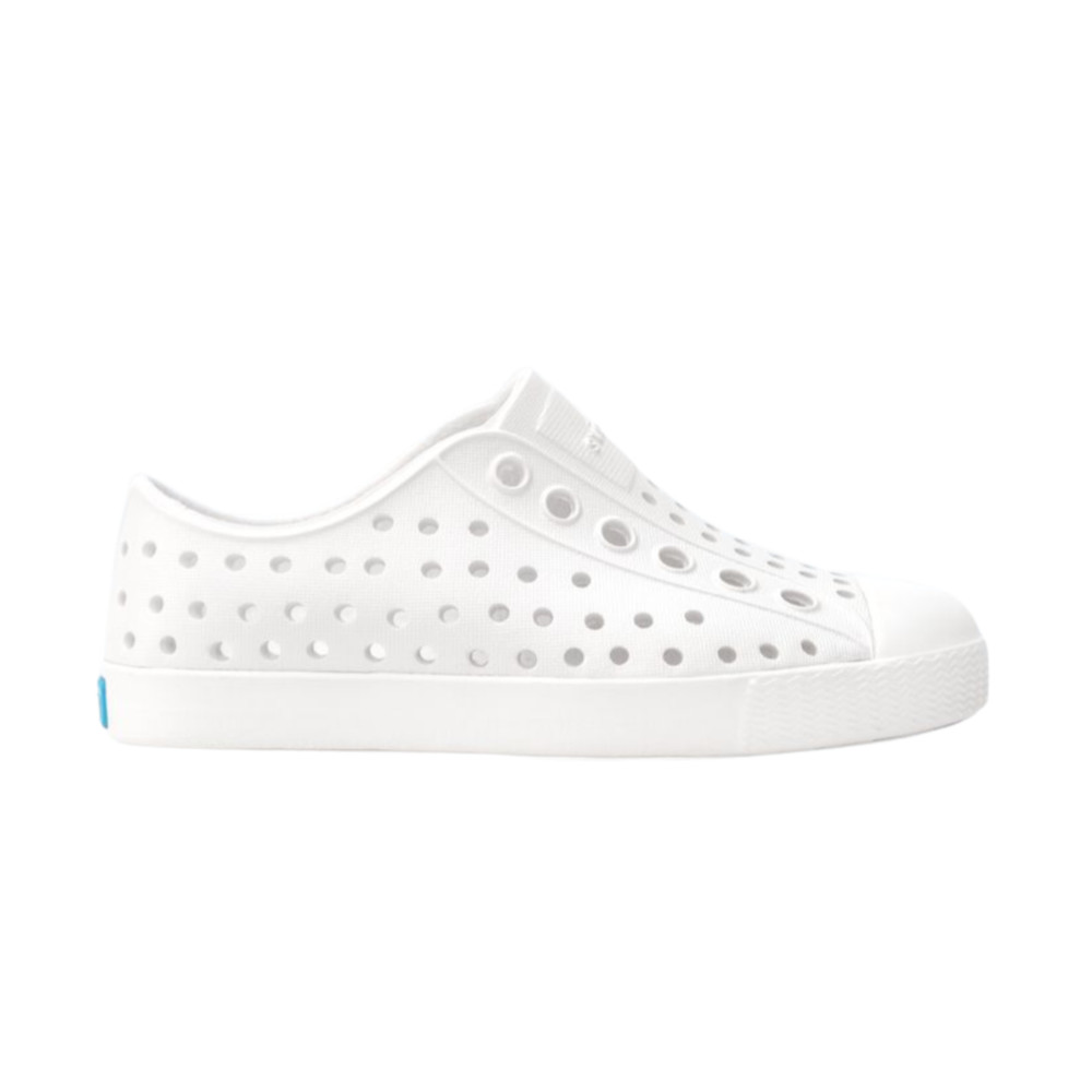 Native Shoes Jefferson Child Lightweight Waterproof Sneakers Shell White