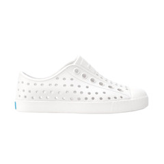 Native Shoes Jefferson Child Lightweight Waterproof Sneakers Shell White