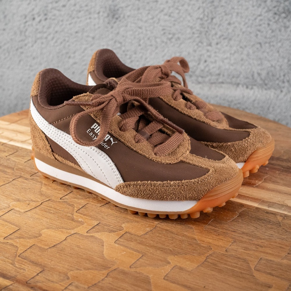 Puma Easy Rider Brown Suede Sneakers 11C Excellent