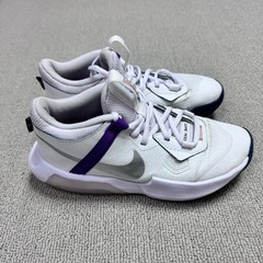 Nike Air Zoom Crossover Sneakers White Purple Size 5.5Y
