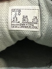 VANS Old Skool Ward Low Checkered Sneakers Black White Kids Size 3 Canvas