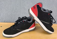 Heelys Propel 2.0 Skate Shoes Size Women’s 6 Youth 5 Black Red HE100032 USED