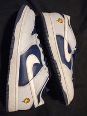 Nike Dunk Low GS „UB Reactive Photon Dust/White/Midnight Navy Used Size 2y