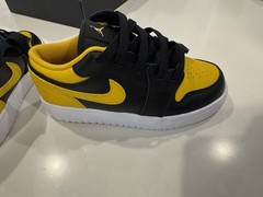 Air Jordan 1 Low Alt Ps Black Yellow Ochre DR9748-072