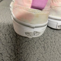VANS US Missy Style: 7213 Multi Tie Dye Slip On Sneakers Shoes Size Big Girls 3