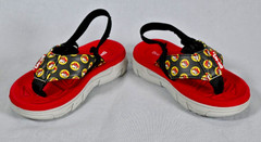 Buc-ees Flip Flop Sandles Beaver Logo