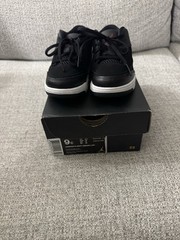 Jordan Flight Origin 3 BT Size 9c 820248-001 Black/Gym Red/White