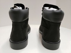 Junior sizing Timberland 6 “ Inch Basic Classic Boots Black Nubuck TB0 10910 001