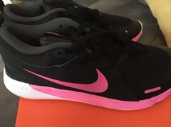 Nike Flex Contact 4 (Youth Size 5 = Women Size 6.5) Athletic Sneaker Shoes Black