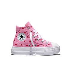 Converse Kids‘ Platform High Top Sneakers – Pink 4