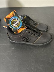 Heelys Pro 20 HE1013 Black Rainbow Stitch Lace Up Skate Shoes Youth Size 8