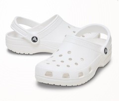 Crocs Classic Clog Color White J1 Brand New with Tags Fast Shipping Ships Fast