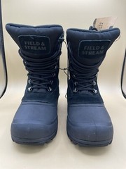size 3 Y field&stream 200gram insulation PAC BOOT snow shoes black Brand New!