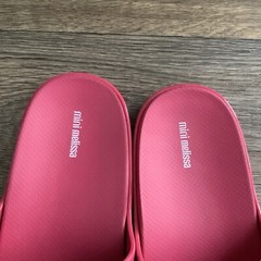 NEW Mini Melissa Kids’ Pink Cloud Slides Sandals Flip Flops, Size Kids’ 3