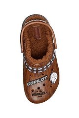 Crocs Star Wars Chewbacca Classic Lined Clogs, Espresso, Unisex Big Kid