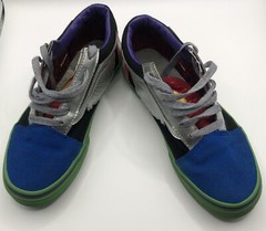 Vans Old Skool x Marvel Avengers Shoes America Thor Size 4