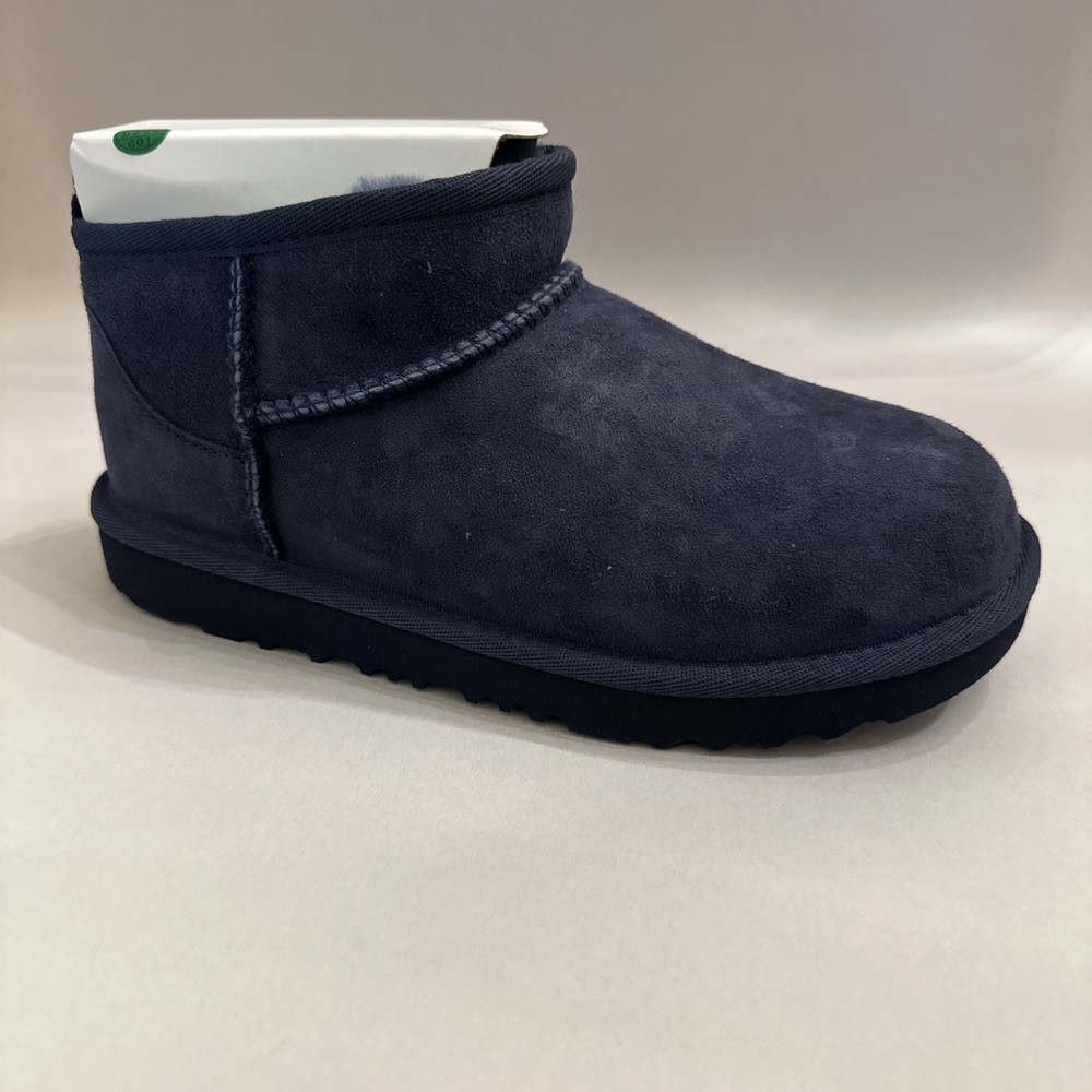 UGG Kid’s Ultra Mini Navy Classic Boots 1130750K Kid’s Size 3