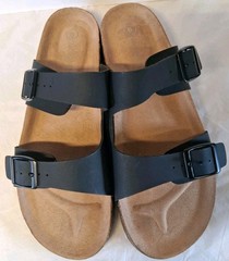 Cat & Jack Drew Footbed Sandals Kids Size 6 (Big Kids) Unisex