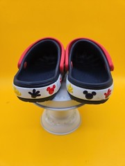 Crocs Disney Mickey Mouse Shoes Funlab Size 7C Navy Blue Light Up