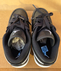 New Nike Youth Air Jordan 1 Low Cleats Various Sizes Black White HF6885 001