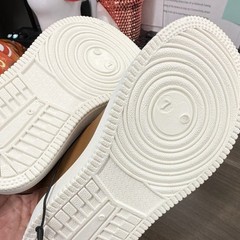 Josmo Tan Kids Sneaker Size 7 Hook & Loop 96990H Synthetic Low Top Flat