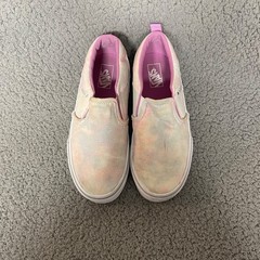VANS US Missy Style: 7213 Multi Tie Dye Slip On Sneakers Shoes Size Big Girls 3