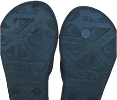 Quiksilver Graphic Thong Rubber Slippers Flip Flops Kids Size 11/12