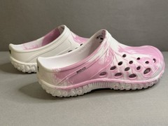 Muck Boot Muckster Lite Clogs Kids 7M Pink White Swirl BioLite Slip On MMLCK40Y