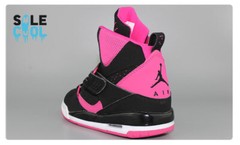 Nike Air Jordan Flight 45 High IP Black Pink GS Shoes 837024-008