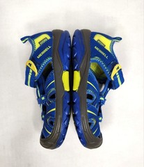Merrel Youth Hydro Blue And Yellow Hiking Water Sandals Sze 12M