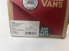 VANS Doheny Reflective Pastel Checker Kids Sneakers US Size 3 Canvas