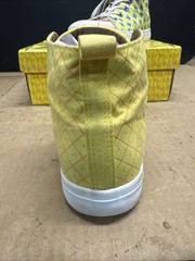 Nickelodeon Spongebob & Patrick Kids High Tops Shoes Fun Cartoon Youth Size 7