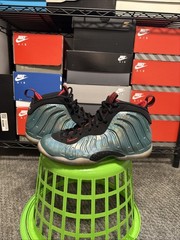Size 6 (GS) – Nike Little Posite One Mid Gone Fishing – 644791-300