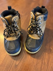 Kid’s Work Boots Side Zip Size 10