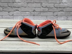 WORN Nike LeBron 7C Easter Hot Lava Sunset Glow Kids Sneakers