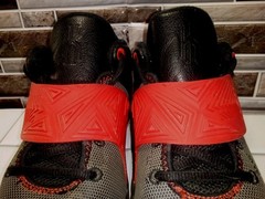 Nike Kyrie Flytrap 3 Youth Size 7Y Black Chili Red Low Bred (GS)- #BQ5620-011