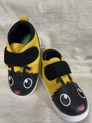 Ikiki Squeaky Shoe Bee Kids Size 7 Children On Off Squeaker AFO Compatible
