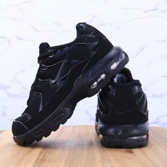 Nike Air Max Plus Black Dark Grey Low Mesh Shoe Sneaker DR7996-001 Toddler Sz 9C