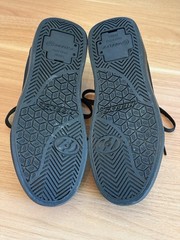 HEELYS PRO 20 Youth Size 4 Black Textile Lace Up Skate Shoes Unisex
