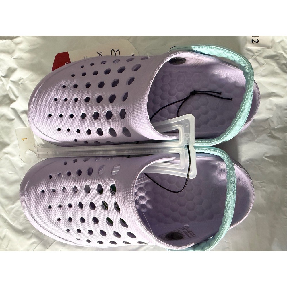 Joybees Kids Active Clog Solid Lilac Sky Blue J1 New Recycled EVA Water Shoes