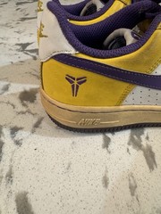 Nike Air Force 1 Low Kobe Bryant 2009 Size 12c Used No Box Vintage Pre-school