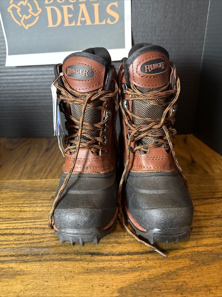 Ranger Jackson Winter Boot size 2 Brown Black -20 degrees NWT