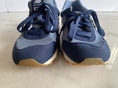 New Balance 515 Sneakers Navy Mesh Suede Youth 4.5 M
