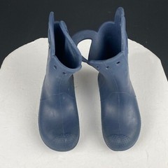 Crocs Kids j2 Handle It Rain Boots Navy Pull On 12803 Youth Waterproof