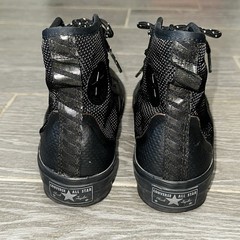 Converse Chuck 70 Tech Hiker High Top Sneakers Triple Black Shoes Kids Youth 5