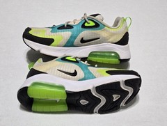 Nike Air Max 200 CJ4035-101 Beige Black Green Blue Sneakers Unisex Kids 6.5Y