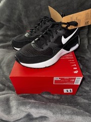Nike Air Max SYSTM (GS) Unisex Kids Low Top Mesh Sneakers Black/White 6.5Y