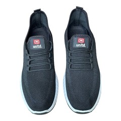 ECKO UNLTD. Black White Casual Mesh Stretch Sneakers Youth Size 11
