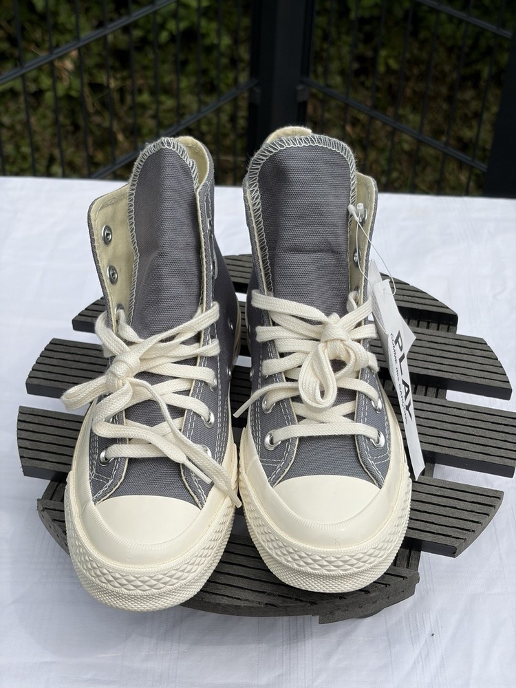 Converse Chuck Taylor All Star x Comme des Garçons PLAY High Top EU 35 Grey